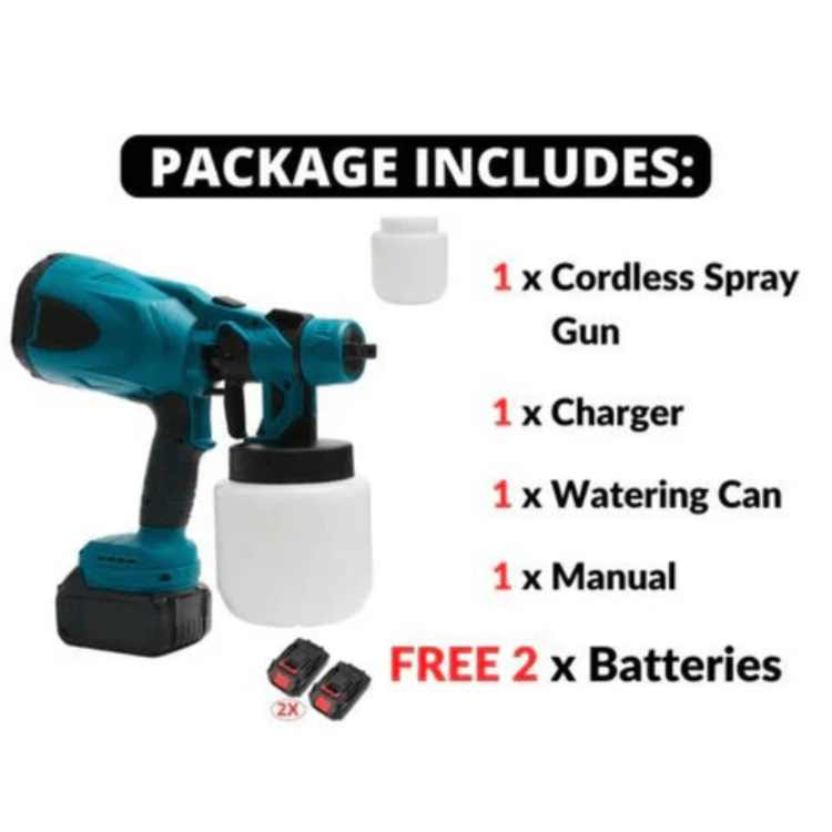 SprayMaster Cordless Paint Sprayer