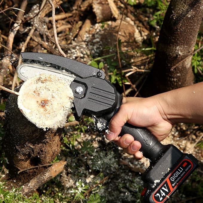UltraSharp 24V Mini Chainsaw (Two Batteries)